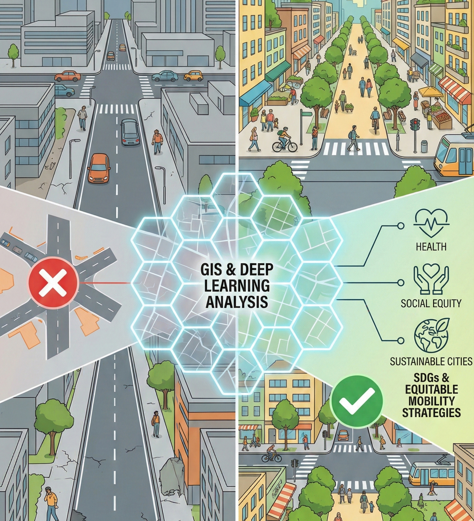 Novel Method for Scoring Walkability in Cities