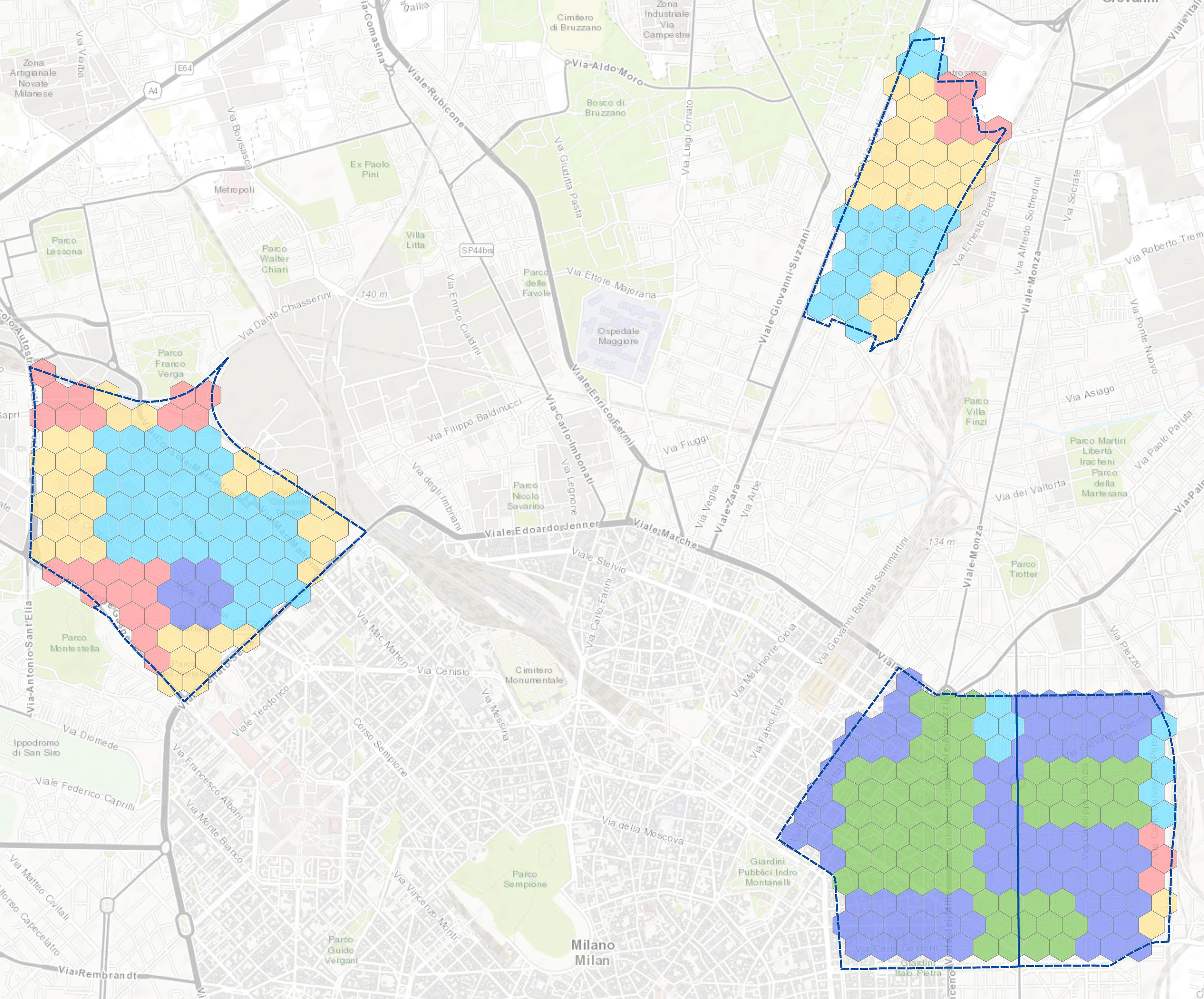 Walkability in urban area: examining the role of built environment and city structure in Milan